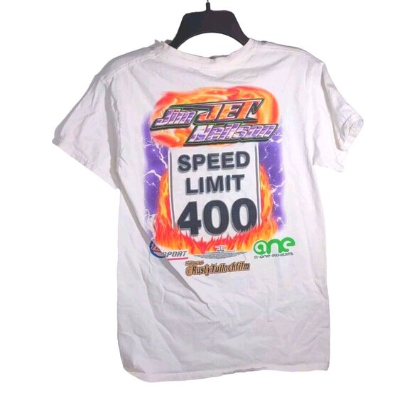 Jim Jet Neilson Signed Autograph T-Shirt Jet Car Racing World Record Hol… - Picture 4 of 4